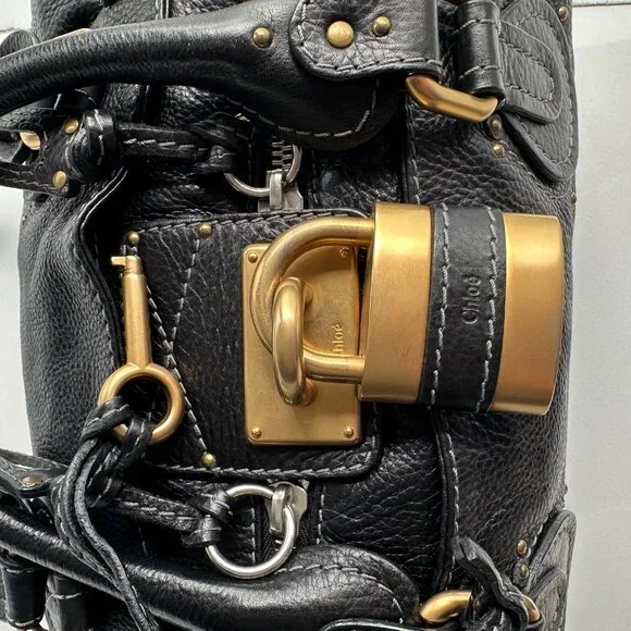 Chloe Paddington Leather Shoulder Bag - Picture 9 of 16